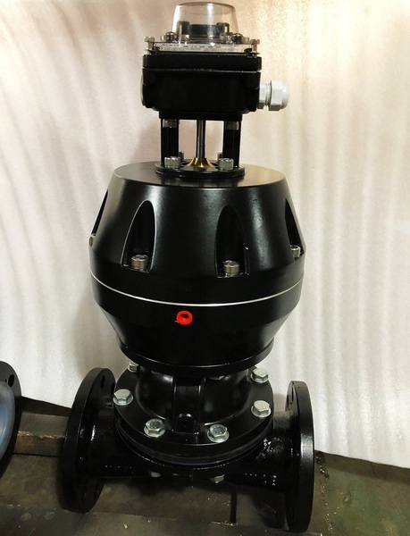 EG641J气动衬胶隔膜阀