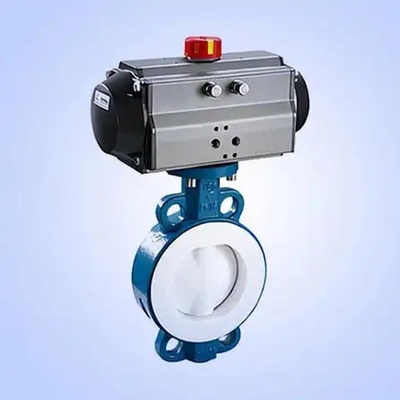 气动对夹全衬氟蝶阀