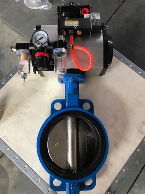 气动蝶阀,气动对夹蝶阀,气动水阀